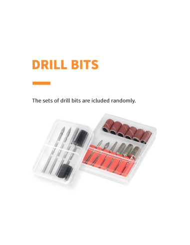 Activ Power JD500 White Nail Drill Machine + DBD-F Bits Set (Free!)