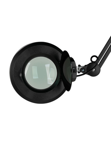 S5 led magnifier lamp + black tripod