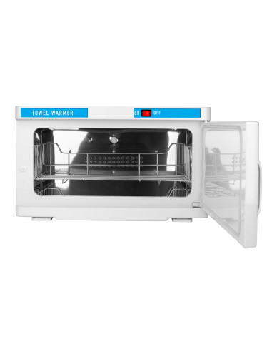 Towel warmer with uv-c 16l sterilizer white