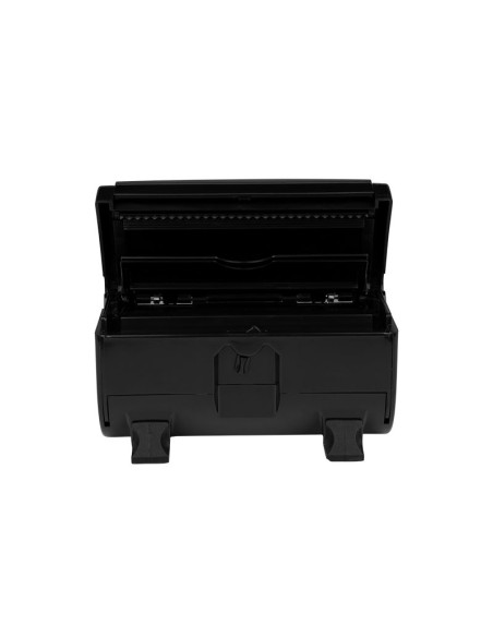 Black barber alu foil dispenser