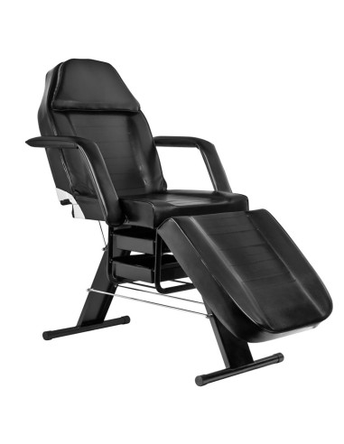 Basic 202 cosmetic chair with trays black 