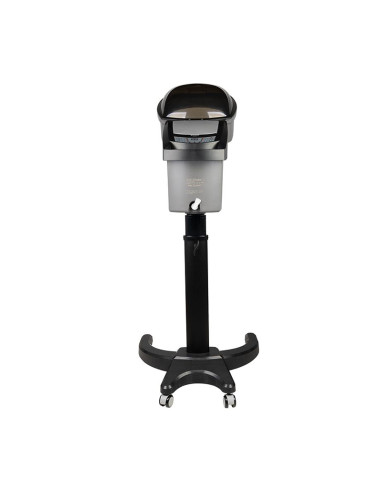 Silver standing hairdressing sauna with active ozone