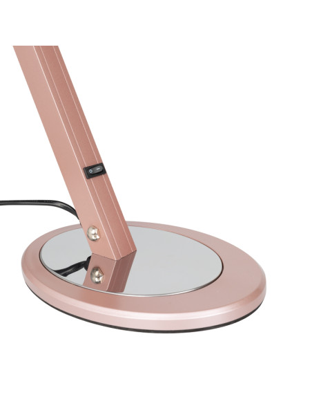 Rose gold slim led desk lamp