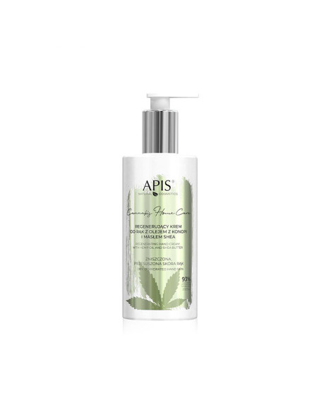 Apis regenerating hand cream with hemp oil and shea butter 300 ml