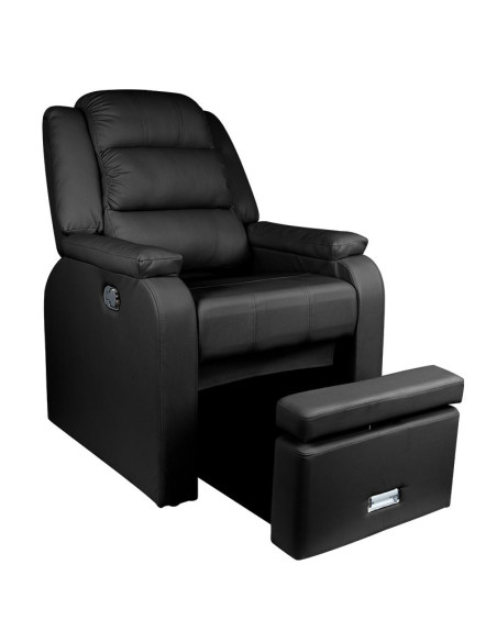 Spa chair for pedicure hilton black