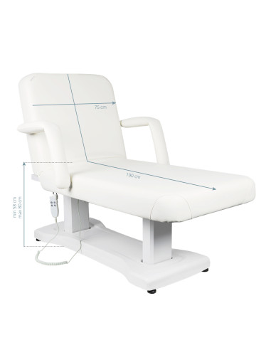 Electric bed massage azzurro 819a 3 strong White
