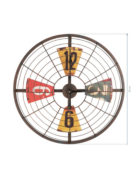 Decoration clock fan