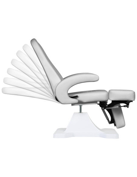 112 hydraulic podiatry chair, gray