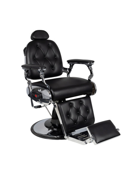 Gabbiano Black Barber Chair Pietro