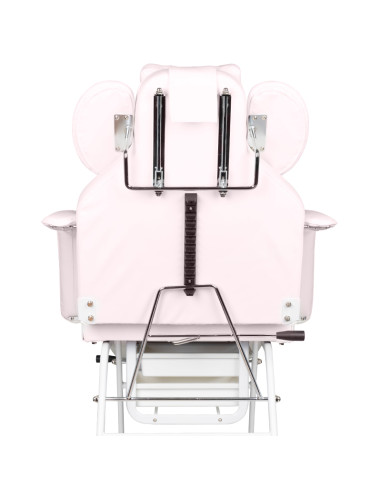 Ivette eyelash treatment chair pink