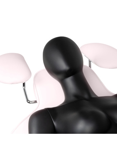 Ivette eyelash treatment chair pink