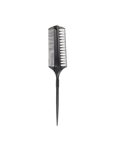 Brush for applying paints with a comb d-04