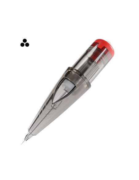 EL CARTEL Tattoo Cartridges 0.25mm 3rs shader 10pcs.