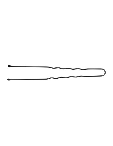 Hairdressing buns for hair e-65 300 pieces 7 cm black