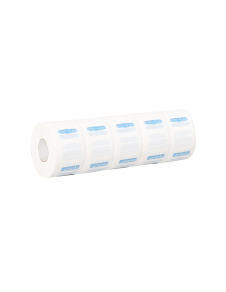 Paper barber's collar 5 pcs white
