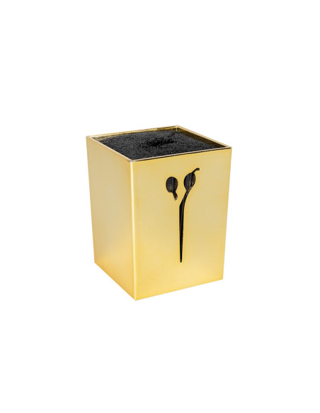 Gold scissors stand
