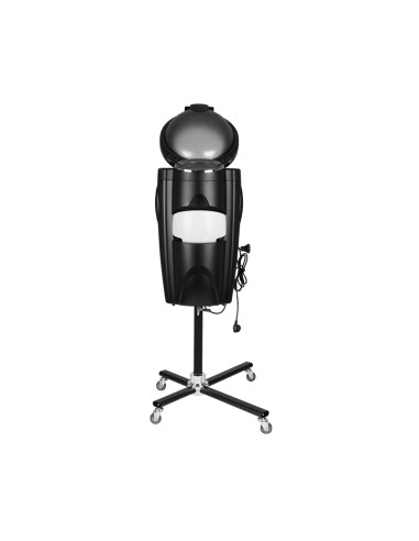 Gabbiano black standing hairdressing sauna with active ozone