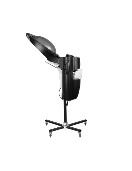 Gabbiano black standing hairdressing sauna with active ozone