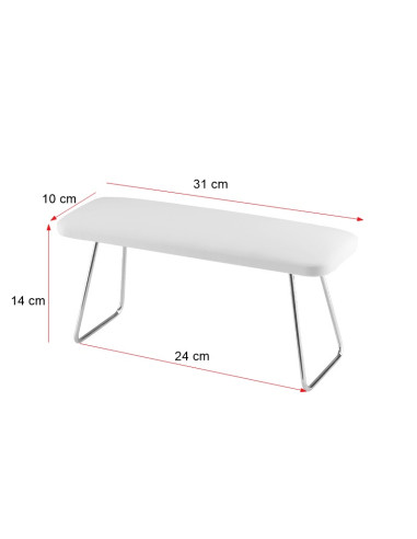 Manicure support MOMO 4-M white