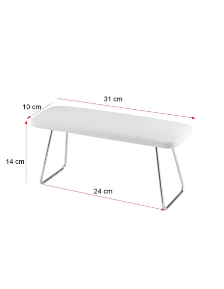 Manicure support MOMO 4-M white