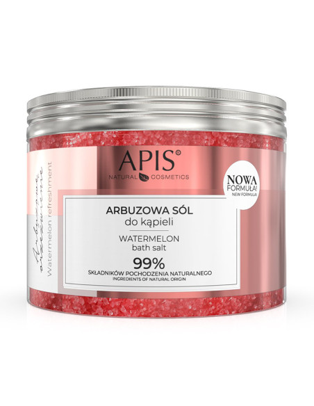 APIS Watermelon refreshment, watermelon bath salt 650g