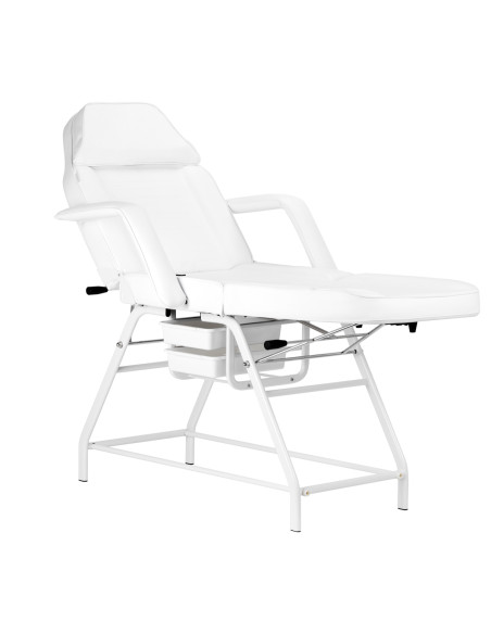 COSMETIC CHAIR 557A WITH CUVETTE WHITE