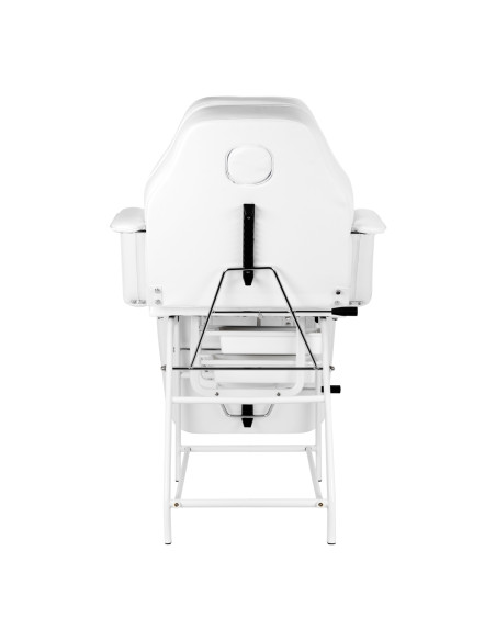 COSMETIC CHAIR 557A WITH CUVETTE WHITE
