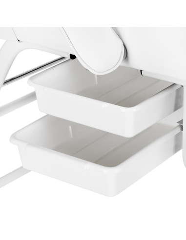 COSMETIC CHAIR 557A WITH CUVETTE WHITE