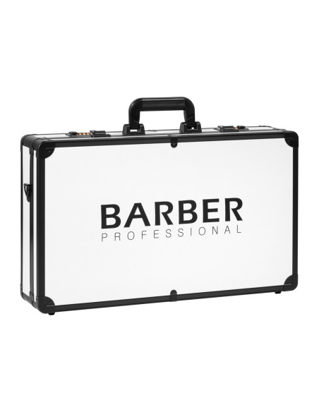 BARBER WHITE AND BLACK HAIRDRESSING SUITCASE