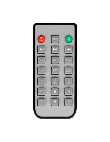 BOX PORTABLE STAND WITH BLACK SPEAKERS