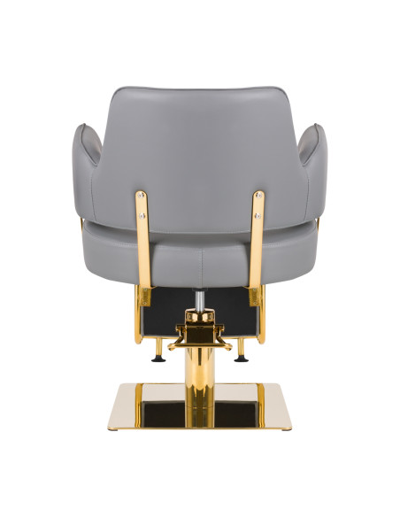 GABBIANO HAIRDRESSING CHAIR LINZ GOLD GREY