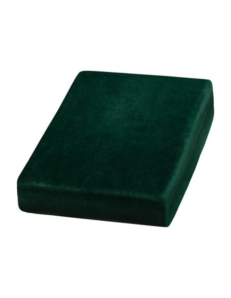 BOTTLE GREEN VELOUR SHEET