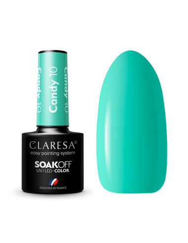 CLARESA Hybrid nail polish CANDY 10