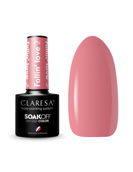 CLARESA Hybrid nail polish FALLIN "LOVE 2 -5g