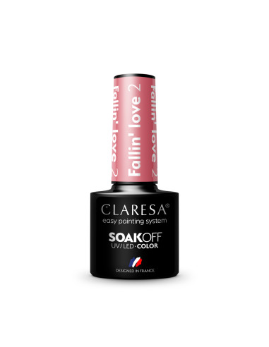 CLARESA Hybrid nail polish FALLIN "LOVE 2 -5g