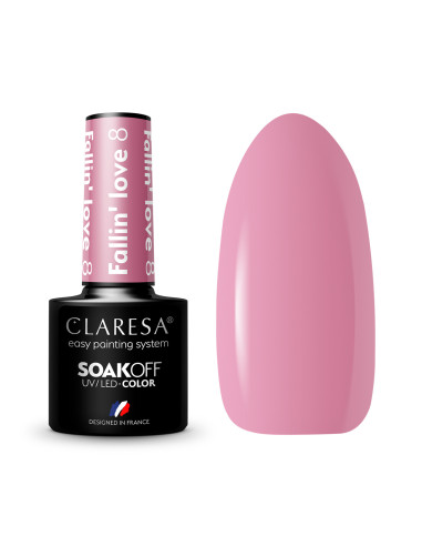 CLARESA Hybrid nail polish FALLIN "LOVE 8 -5g