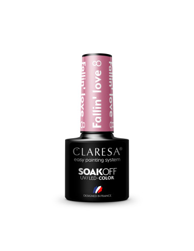 CLARESA Hybrid nail polish FALLIN "LOVE 8 -5g