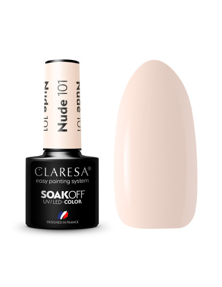 CLARESA Hybrid nail polish NUDE 101 -5g