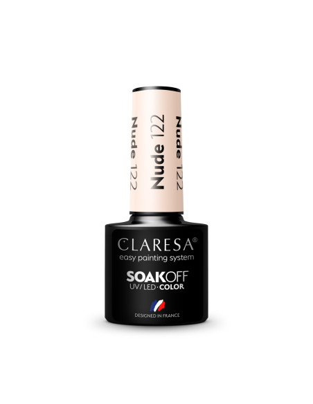 CLARESA Hybrid nail polish NUDE 122 -5g