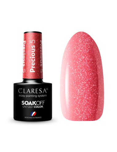 CLARESA Hybrid nail polish Precious PS5 5 ml