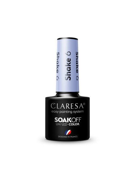 CLARESA Hybrid nail polish SHAKE 6- 5g