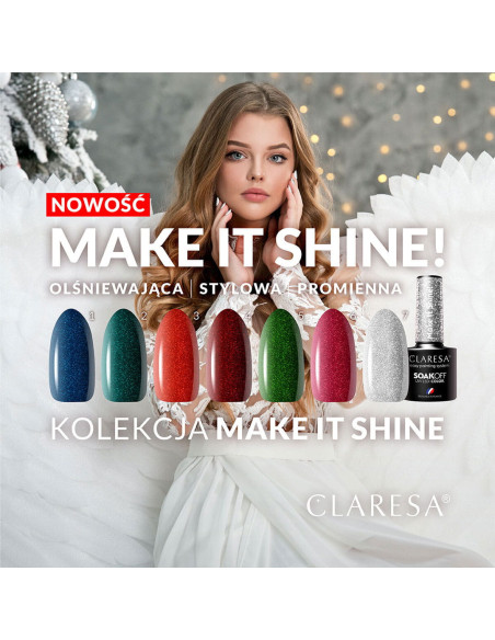 CLARESA Hybrid nail polish Make It Shine! 1-5g