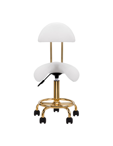 COSMETIC STOOL 6001G WHITE