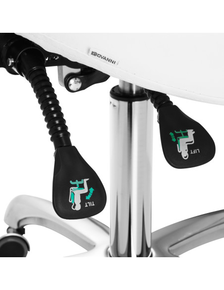 COSMETIC STOOL 1004 GIOVANNI WHITE