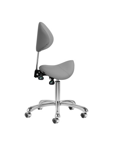 COSMETIC STOOL 1004 GIOVANNI GRAY