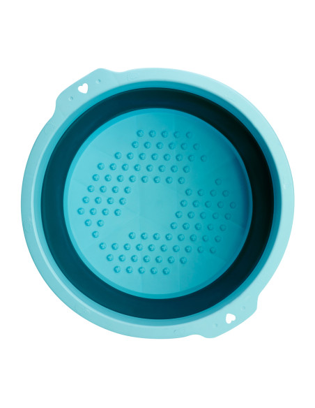 PEDICURE BOWL FOLDABLE BLUE