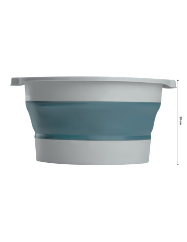 PEDICURE BOWL FOLDABLE BLUE