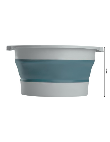 PEDICURE BOWL FOLDABLE BLUE