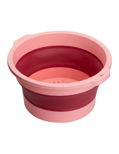 PEDICURE BOWL FOLDABLE PINK