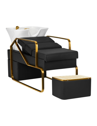 GABBIANO HAIR WASH UNIT EMMA BLACK GOLD